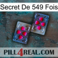 Secret Of 549 Times 15
